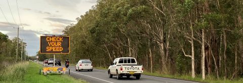 Campaign Targets Speeding on Lemon Tree Passage Road