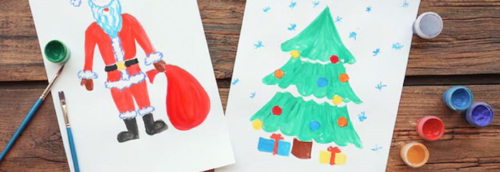 childrens christmas craft banner image