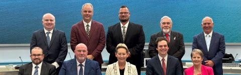 New Port Stephens Council officially on board